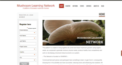 Desktop Screenshot of mushroom-learning-network.org